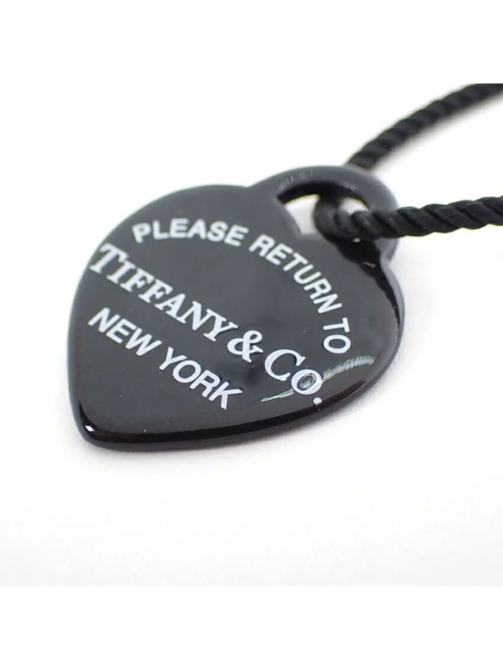 Tiffany & Co 925 Plastic Return to Pendant
